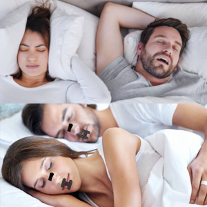 TranquilTec Anti Snoring Mouth and Nasal Strips - 30 Night Supply