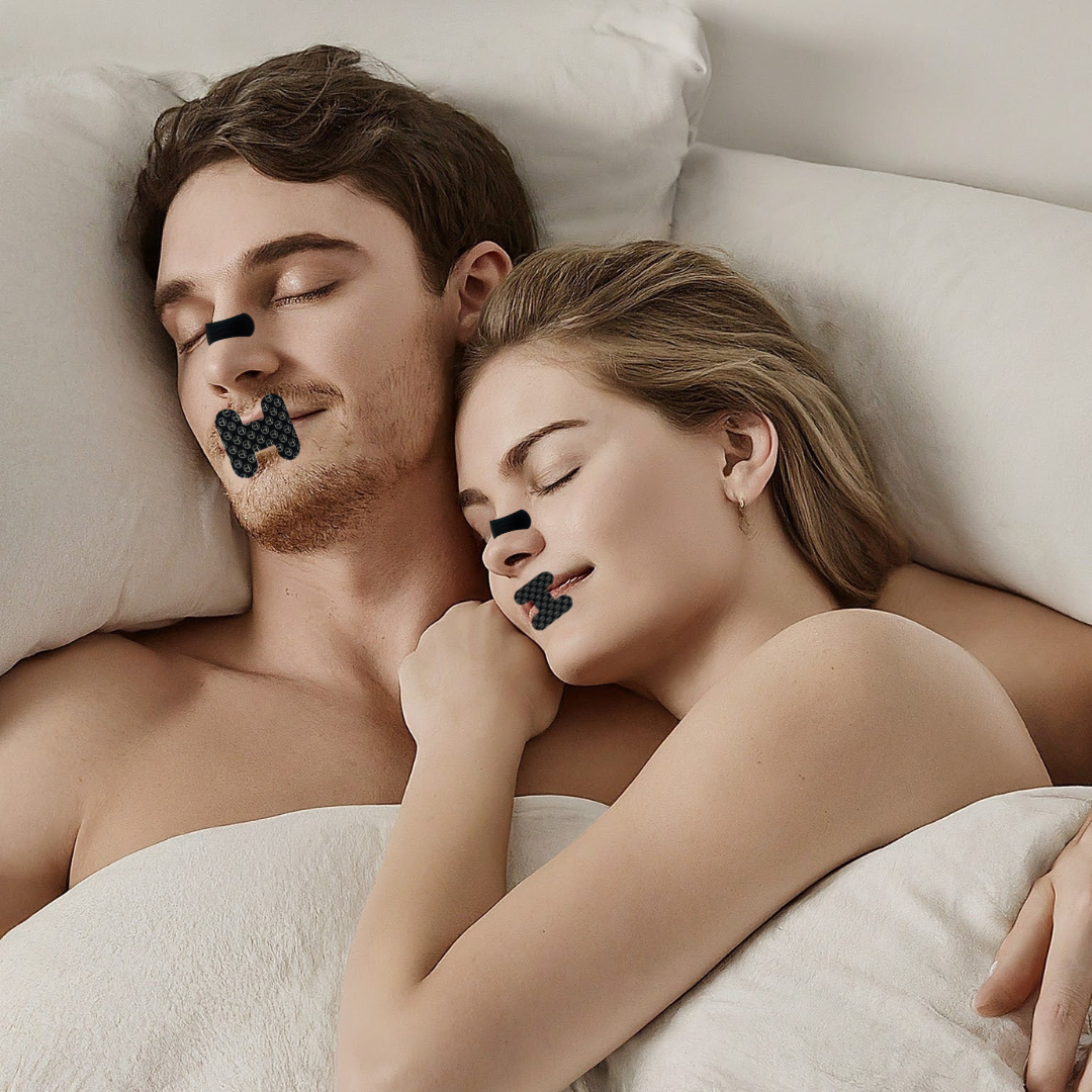TranquilTec Anti Snoring Mouth and Nasal Strips - 30 Night Supply